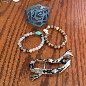 Fun summer bracelets